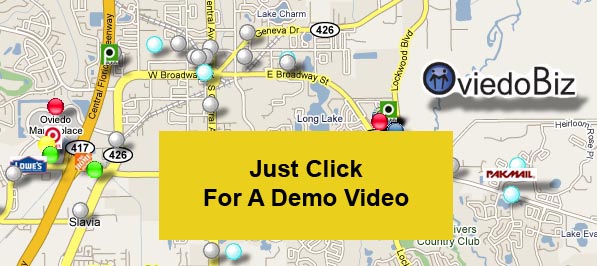 OviedoBiz - Map Demo Video